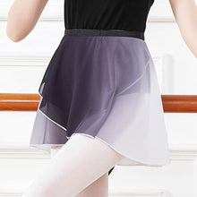 Load image into Gallery viewer, Modern Dance Ballet Skirt Training Costume Adult Dance Costume One-Piece Chiffon Gauze Skirt Gymnastics Skirt
