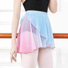 Load image into Gallery viewer, Modern Dance Ballet Skirt Training Costume Adult Dance Costume One-Piece Chiffon Gauze Skirt Gymnastics Skirt
