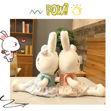 Load image into Gallery viewer, 60cm Cute Rabbit Plush Toy with Bow Knot Long Ear Soft Stuffed Bunny Doll Sleeping Toy Girls Kids Baby Plush Animal Birthday Gifts

