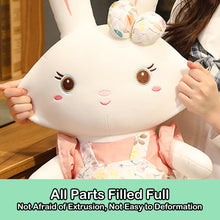 Load image into Gallery viewer, 60cm Cute Rabbit Plush Toy with Bow Knot Long Ear Soft Stuffed Bunny Doll Sleeping Toy Girls Kids Baby Plush Animal Birthday Gifts
