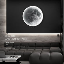 Load image into Gallery viewer, Modern LED Moon Wall Lamp Indoor Lighting Night Light for Studio Living Bedroom Home Decor Background Fixture Lights
