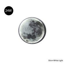 Load image into Gallery viewer, Modern LED Moon Wall Lamp Indoor Lighting Night Light for Studio Living Bedroom Home Decor Background Fixture Lights
