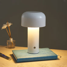 Load image into Gallery viewer, Mushroom Table Lamp Night Light Portable Cordless Touch Rechargeable Decor Lamp USB Bedside Lamp Desktop Lamp
