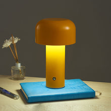 Load image into Gallery viewer, Mushroom Table Lamp Night Light Portable Cordless Touch Rechargeable Decor Lamp USB Bedside Lamp Desktop Lamp

