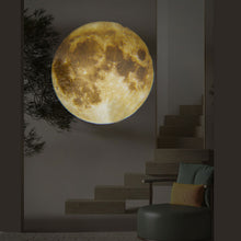 Load image into Gallery viewer, Moon Projection Lamp Planet Projector Background Atmosphere Decoration Led Night Lamps Kid Bedroom Home Decor Wall Light

