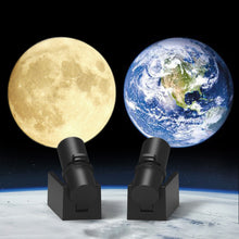 Load image into Gallery viewer, Moon Projection Lamp Planet Projector Background Atmosphere Decoration Led Night Lamps Kid Bedroom Home Decor Wall Light
