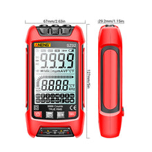 Load image into Gallery viewer, ANENG SZ02 Smart Digital Multimeter 9999 Counts True RMS Electrical Capacitance Meter Temp Resistance Maintenance Transistor Testers
