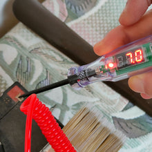 Load image into Gallery viewer, DC 6V 12V 24V Auto Circuit Tester Electrical Truck Voltage Tester Pen Probe Lamp Auto Car Light Circuit Tester Lamp Detector Diagnostic Test Tools
