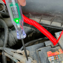 Load image into Gallery viewer, DC 6V 12V 24V Auto Circuit Tester Electrical Truck Voltage Tester Pen Probe Lamp Auto Car Light Circuit Tester Lamp Detector Diagnostic Test Tools
