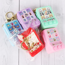 Load image into Gallery viewer, Lucky Jackpot for Fun Birthday Gift Children' S Fruit Slot Machine Mini Toy Keychain Gambling Machine Kids Gift
