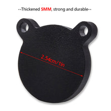 Load image into Gallery viewer, 5MM Thickened Stainless Steel Suspension Inserted Tree Target 1 Inch Panda Head Catapult Rotating Practice Target Outdoor Shooting Activities Portable Equipment

