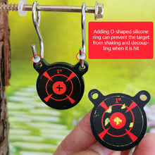 Load image into Gallery viewer, 5MM Thickened Stainless Steel Suspension Inserted Tree Target 1 Inch Panda Head Catapult Rotating Practice Target Outdoor Shooting Activities Portable Equipment

