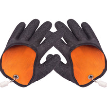 Load image into Gallery viewer, 1PCS Non-Slip Latex Gloves For Catching Fish Anti-Sting Anti-Tying Waterproof Hand Protection Belt Magnetic Buckle Hunting Fishing Gloves Fishing Gear Supplies

