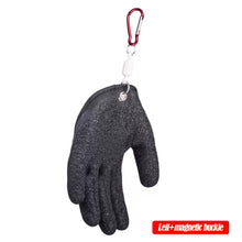 Load image into Gallery viewer, 1PCS Non-Slip Latex Gloves For Catching Fish Anti-Sting Anti-Tying Waterproof Hand Protection Belt Magnetic Buckle Hunting Fishing Gloves Fishing Gear Supplies
