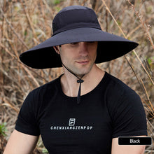 Load image into Gallery viewer, Multifunctional Outdoor Sun Visor With Enlarged Brim Fishing Fisherman's Hat Strap Removable Curtain Face Neck Protection Mountaineering Uv Protection Sun Hat
