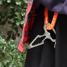 Load image into Gallery viewer, EDC Stainless Steel Multifunctional Inner Corner Wrench Self-Defense Spike Nail Screwdriver Key Ring Outdoor Camping Survival Supplies
