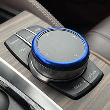 Load image into Gallery viewer, Car Ring Center Console IDrive Multimedia Controller Knob Aluminum Ring for BMW 1 2 3 4 5 6 7 Series GT X3 X4 X5 X6
