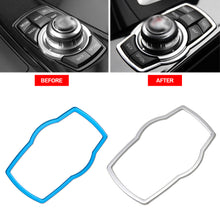 Load image into Gallery viewer, Car Styling Interior Multimedia Buttons Cover Molding Trim For BMW 1 3 5 7 Series 3GT/5GT/X3/X5
