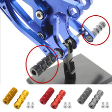 Load image into Gallery viewer, Pari CNC Motorcycle M6 Racing Gear Shift Lever Peg Brake Pedal Shifter Foot Pegs Motorbike Footrests Footpeg
