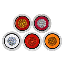 Load image into Gallery viewer, 1PC 24V LED Truck Brake Light Tail Lights Trailer Tractor Rear Light Turn Signal Reverse Lamp Car RV Van Caravan Taillight
