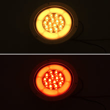 Load image into Gallery viewer, 1PC 24V LED Truck Brake Light Tail Lights Trailer Tractor Rear Light Turn Signal Reverse Lamp Car RV Van Caravan Taillight
