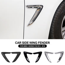Load image into Gallery viewer, 2Pcs Car Side Wing Air Flow Fender Grill Outlet Intake Vent Trim For BMW 3 Series F30 2013 - 2018
