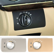 Load image into Gallery viewer, Car Dashboard Headlight Switch Cover Panel Trim For Mercedes Benz GL ML W164 X164 for Left Hand Driver
