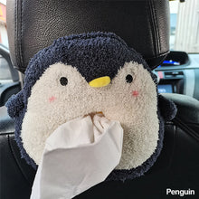 Load image into Gallery viewer, Cartoon Car Tissue Box Hanging Type Drawer Box Cover Car Seat Back Armrest Box Tissue Bag Paper Package Case
