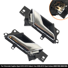 Load image into Gallery viewer, 1PC Car Interior Inside Door Handle Driver and Passenger Chrome Front Rear Left Right For Chevrolet Captiva Sport 2012-2015 Saturn Vue 2008-2010 Opel Antara 96861998 96861999
