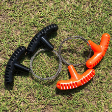 Load image into Gallery viewer, Outdoor Survival Tools Manual Hand Steel Wire Saw Hand Chain Saw Cutter Portable Travel Camping Emergency Gear Steel Wire Kits
