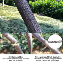 Load image into Gallery viewer, Outdoor Survival Tools Manual Hand Steel Wire Saw Hand Chain Saw Cutter Portable Travel Camping Emergency Gear Steel Wire Kits
