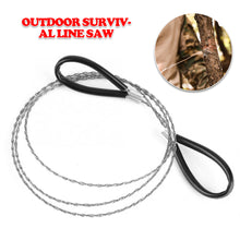 Load image into Gallery viewer, Steel Metal Manual Chain Saw Wire Saw Scroll Outdoor Survival Hand Chainsaw Survival Gear Emergency Travel Tool
