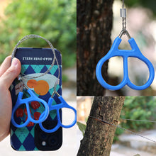 Load image into Gallery viewer, Portable Outdoor Manual Hand Steel Wire Saw Hand Chain Saw Cutter Travel Camping Emergency Gear Survival Tools Accessories
