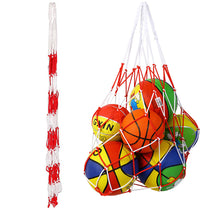 Load image into Gallery viewer, Nylon Football Net Bag Bold Storage Bag Single Ball Carry Portable Equipment Outdoor Sports Soccer Basketball Volleyball Bag
