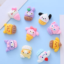 Load image into Gallery viewer, Cartoon Cake DIY Accessories Phone Case Creative Hairpin Decoration Cream Glue Pencil Case Handmade Materials Decoration
