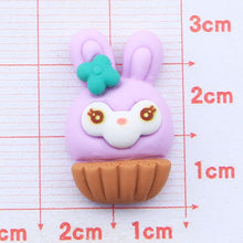 Load image into Gallery viewer, Cartoon Cake DIY Accessories Phone Case Creative Hairpin Decoration Cream Glue Pencil Case Handmade Materials Decoration
