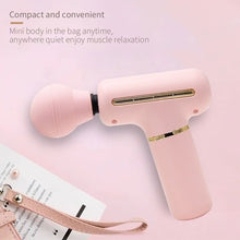 Load image into Gallery viewer, Mini Portable Fascia Gun Home Vibrating Muscle Relaxer Massager Neck Gun Muscle Sport Relaxation Deep Tissue Pain Relief Fascia Gun
