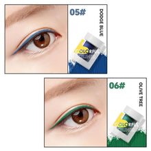 Load image into Gallery viewer, Eyeliner Cream with Brush Waterproof Sweat-proof Liquid Eyeliner No Halo Easy Dye Quick Dry Eyeliner Women Cosmetics
