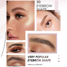 Load image into Gallery viewer, Double Head Eyebrow Styling Cream Creative Natural Set Eyebrow Setting Liquid Shape Boundary Brow Wax Pencil
