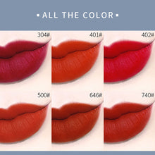 Load image into Gallery viewer, Matte Velvet Lip Glaze Lipstick Non-fading Waterproof Long-lasting Nude Matte Lip Gloss Women Lip Makeup Cosmetics
