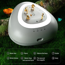 Load image into Gallery viewer, White Noise Sleeping Instrument Baby Music Sleeping Aid Divine Sleep Meter Colorful Night Light Decompression Soothing White Sleep Speaker
