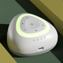 Load image into Gallery viewer, White Noise Sleeping Instrument Baby Music Sleeping Aid Divine Sleep Meter Colorful Night Light Decompression Soothing White Sleep Speaker
