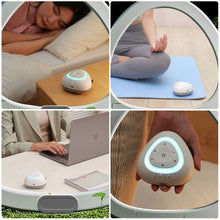 Load image into Gallery viewer, White Noise Sleeping Instrument Baby Music Sleeping Aid Divine Sleep Meter Colorful Night Light Decompression Soothing White Sleep Speaker
