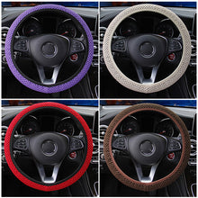 Load image into Gallery viewer, Universal Fashion Car Steering Wheel Cover Without Inner Ring Elastic Grip For Easy Installation Removal Non Slip Wear-resistant
