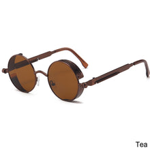 Load image into Gallery viewer, Retro Sunglasses High Quality Colored Lenses Glasses Men Women Retro Round Metal Frame Sunglasses Eyewear UV400
