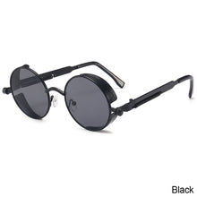 Load image into Gallery viewer, Retro Sunglasses High Quality Colored Lenses Glasses Men Women Retro Round Metal Frame Sunglasses Eyewear UV400
