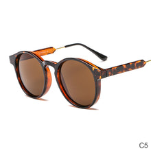 Load image into Gallery viewer, Fashion Retro Round Sunglasses Men Glasses Female Trendy Polarized Large Frame Sunglasses Shades for Women
