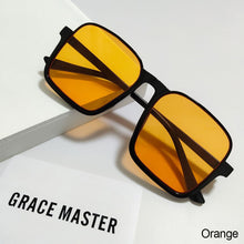 Load image into Gallery viewer, Oversized Sunglasses Womens Retro Square Half-Frame Square Sun Glasses Eyewear Luxury Brand Design UV400 Female Shades
