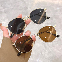Load image into Gallery viewer, Fashion Retro Round Sunglasses Men Glasses Female Trendy Polarized Large Frame Sunglasses Shades for Women
