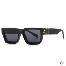 Load image into Gallery viewer, Small Rectangle Sunglasses Women Luxury Brand Men Shades Retro Square Black Sun Glasses Eyewear Trend Punk Eyeglasses For Male
